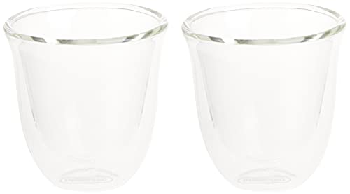 DeLonghi Thermo Espresso Glasses - Set of 2