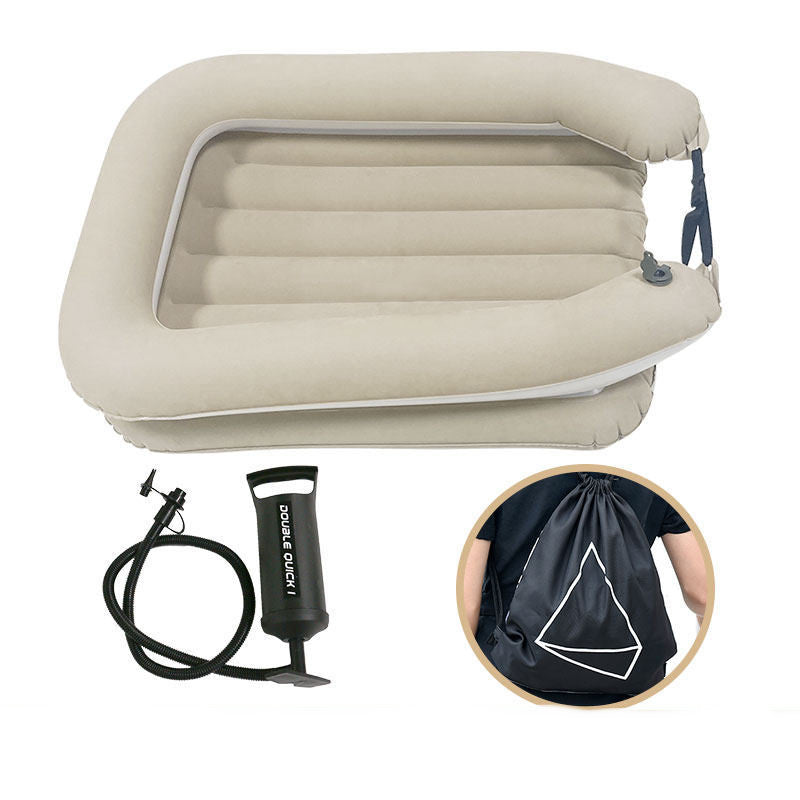 Inflatable Baby Travel Car Bed