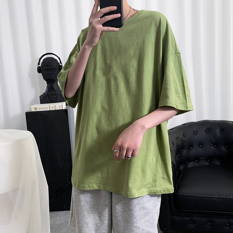 Half-sleeve Cotton Tops for Boys