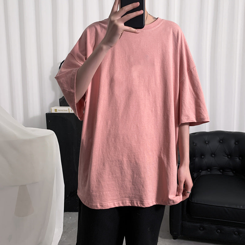 Half-sleeve Cotton Tops for Boys