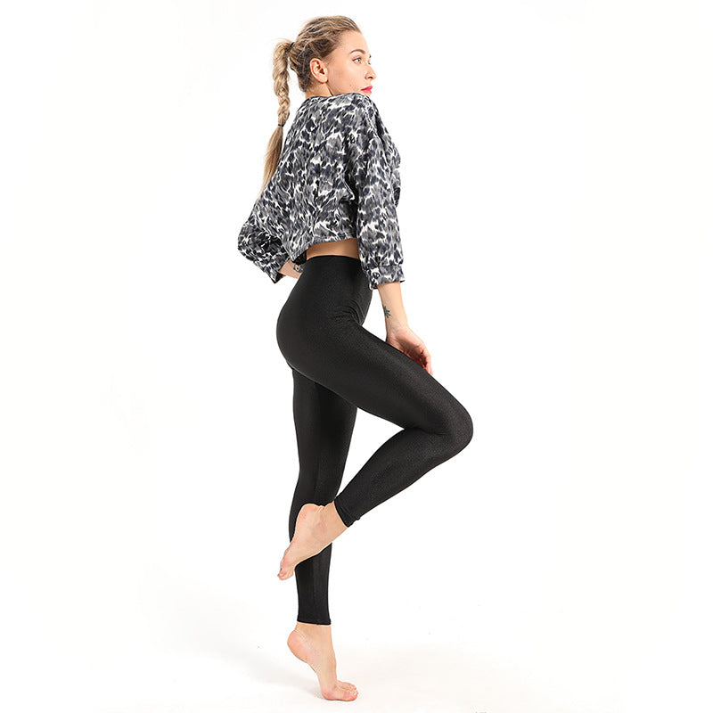 Shiny Workout Leggings for Women