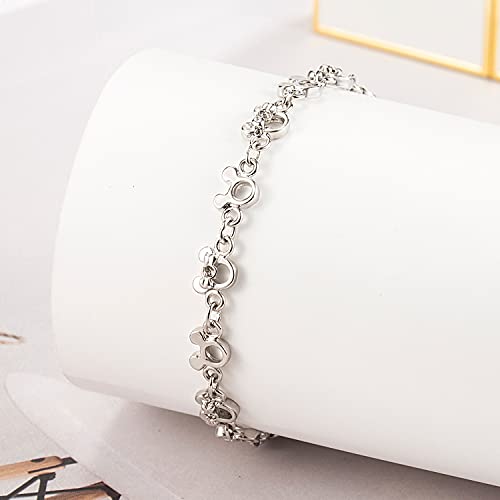 Cute Mickey Bracelet - 925 Sterling Silver