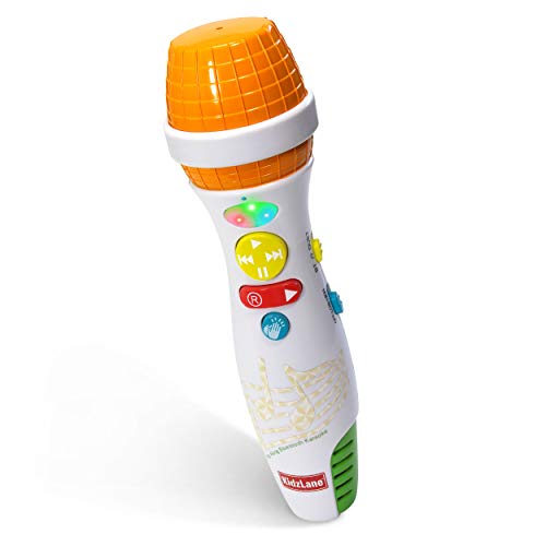 Kidzlane Bluetooth Kids Microphone with Voice Changer & Nursery Rhymes