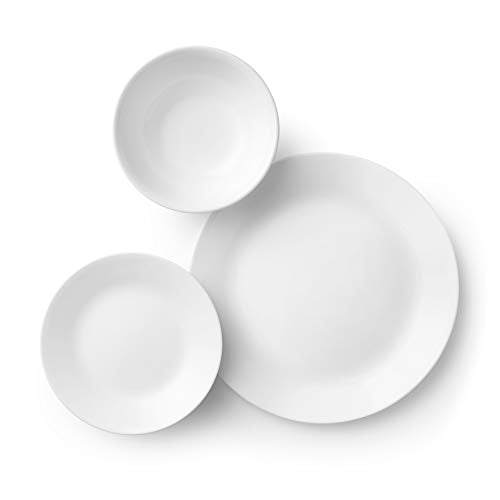 Corelle Winter Frost White Dinnerware Set, 18-Piece