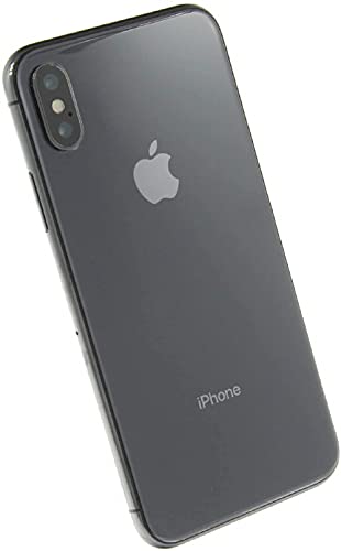 Apple iPhone X, US Version,  64GB, Unlocked (Renewed)