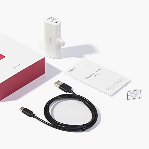 iWALK Ultra-Compact 4500mAh Portable Charger for iPhone and AirPods