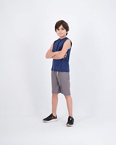 Boys Active Quick Dry Tank Jersey (5 Pack)
