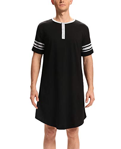 Men's Henley Sleepshirt