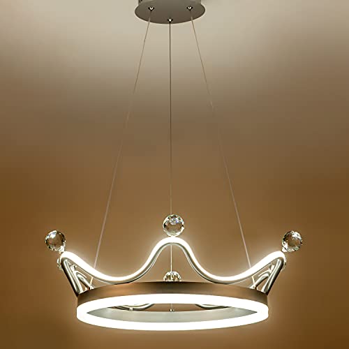 Modern LED Chandelier with K9 Crystal Balls
