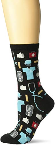 Hot Sox Medical Occupation Casual Crew Socks