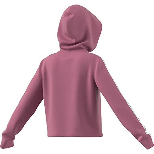 adidas 3-Stripes Cropped Hoodie