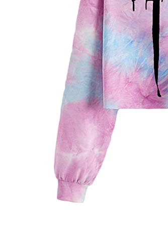 Idepet Casual Letters Print Crop Top