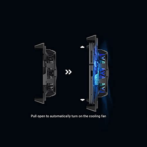 RedMagic Phone Cooler with Dual Fans and RGB Lights for Gaming and Vlogging
