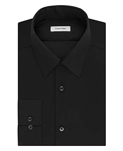 Calvin Klein Men's Non Iron Herringbone Dress Shirt