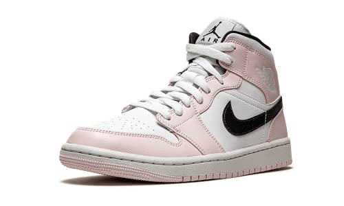 Jordan Women's Air Jordan 1 Mid Barely Rose Shoe