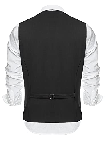 Formal Layered Dress Vest for Men