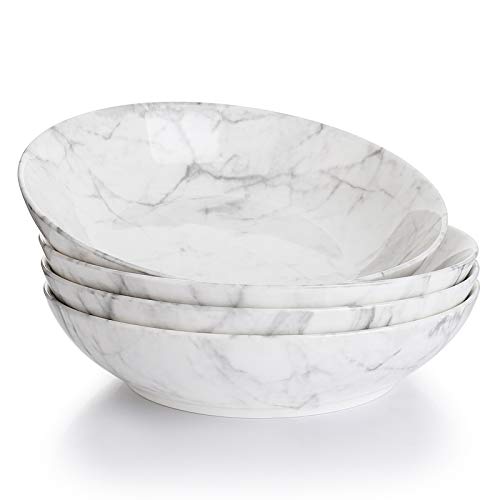Sweese Marble Pattern Salad Pasta Bowls