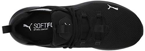 PUMA Men's Enzo 2 Sneaker, Black White, 10 M US