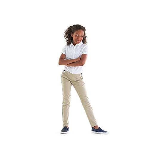 Stretchy Pull-on Khaki Pants