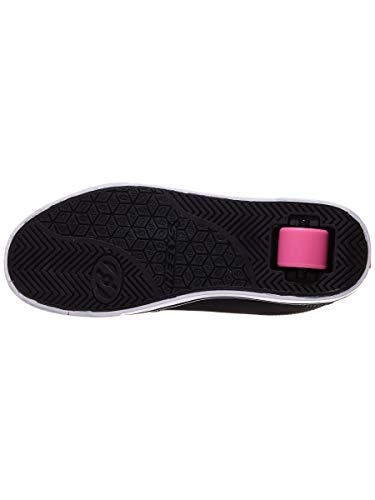 HEELYS Girl's Pro 20 (Little Kid/Big Kid/Adult) Black/White/Pink 3 Little Kid M