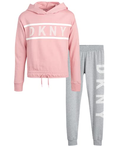 DKNY Girls' Hoodie and Sweatpants Set