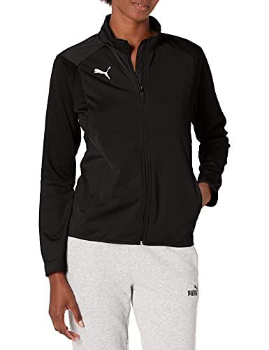 PUMA Women's Liga Training Jacket in Black/White