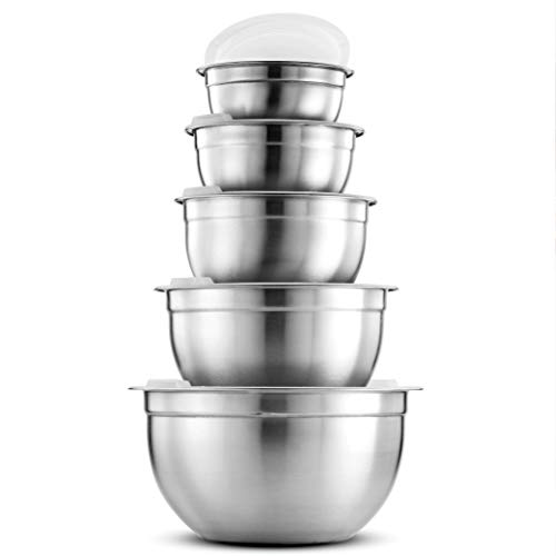 Premium Stainless-Steel Mixing Bowls