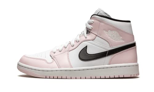Jordan Women's Air Jordan 1 Mid Barely Rose Shoe