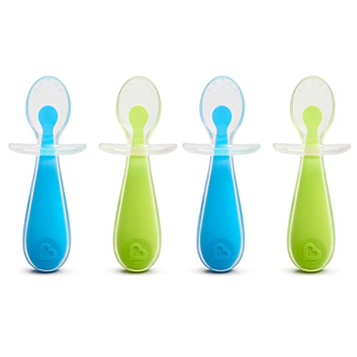 Munchkin Silicone Trainer Spoons 4pk