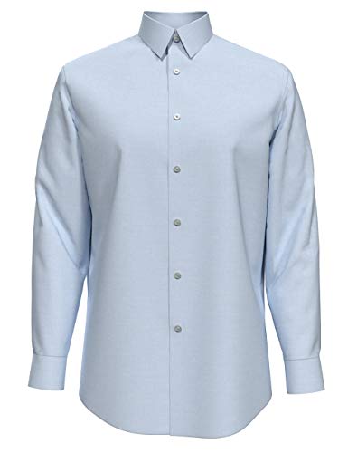 Calvin Klein Men's Non Iron Herringbone Dress Shirt