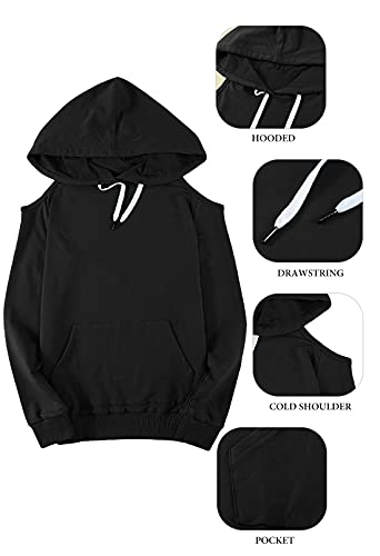 Cold Shoulder Cut Out Sweatshirt
