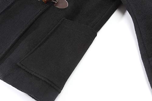 SSLR Boys' Thermal Wool Coat