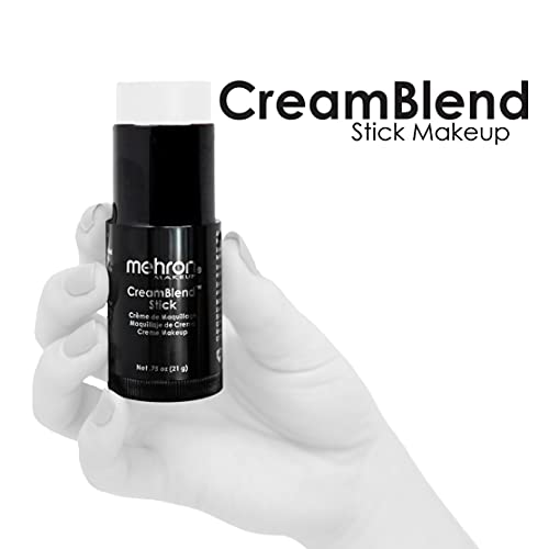 Mehron Makeup CreamBlend Stick - Body Paint (White)