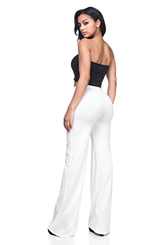 Sheer High Waist Dress Pants