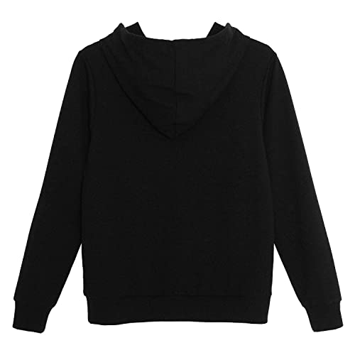 MAKARTHY Letter Print Hoodie Sweatshirt