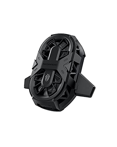 RedMagic Phone Cooler with Dual Fans and RGB Lights for Gaming and Vlogging