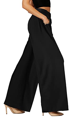 High Waisted Palazzo Pants with Pockets