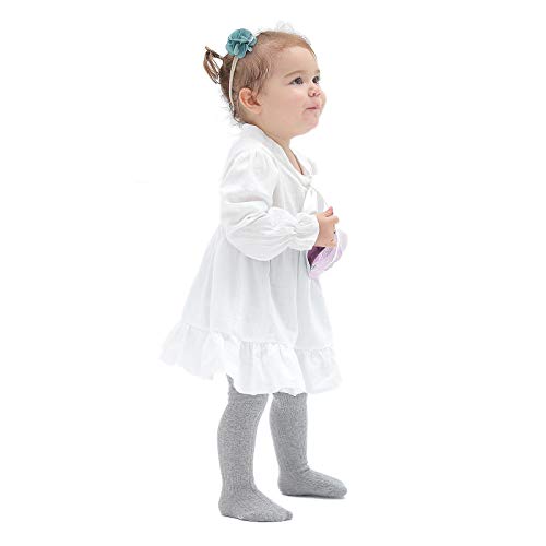 Epeius Little Girl Seamless Knit Tights 4-Pack
