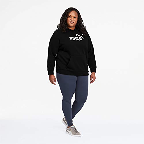 PUMA Women's Black Fleece Hoodie (Large)
