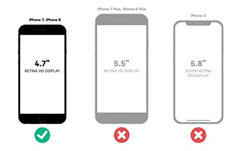 OTTERBOX DEFENDER SERIES Case for iPhone SE (2nd Gen - 2020) & iPhone 8/7 (NOT PLUS) - Frustration FRĒe Packaging - BLACK