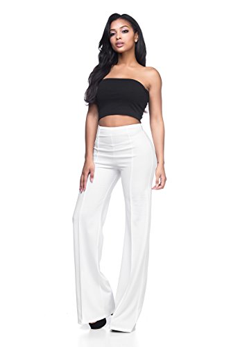 Sheer High Waist Dress Pants