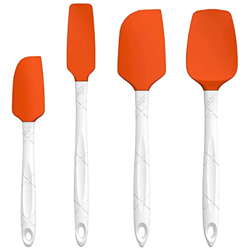 M KITCHEN WORLD 4 Piece Silicone Spatula Set