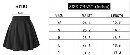 Casual Flared Skater Skirt for Women