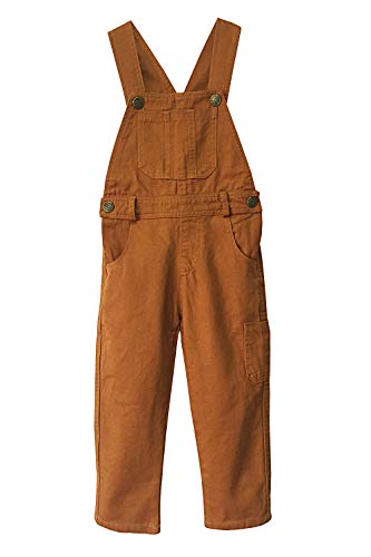 Boys' Brown Bib Overall