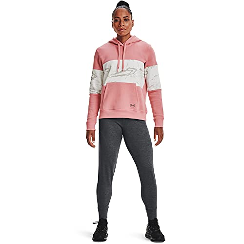 Under Armour Women's Pink Blocked Hoodie (Small)