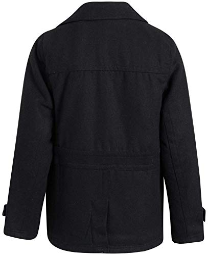 Urban Republic Boys' Faux-Fur Lined Peacoat