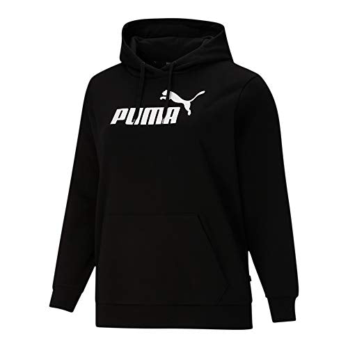 PUMA Women's Black Fleece Hoodie (Large)