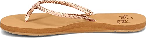 Rose Gold Flip Flops