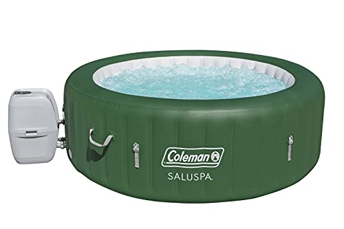 Coleman Inflatable Hot Tub with Heated Water System & Bubble Jets