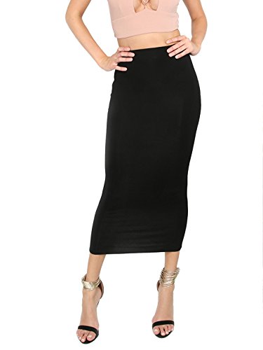 Stretchy Pencil Skirt